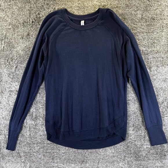 Athleta Mindset Sweater Sz ST Navy - Picture 2 of 10